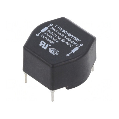 Inductor bobinat THT 3,3mH 2,5A 72mΩ | Electronic-mag.ro | Componente Electronice