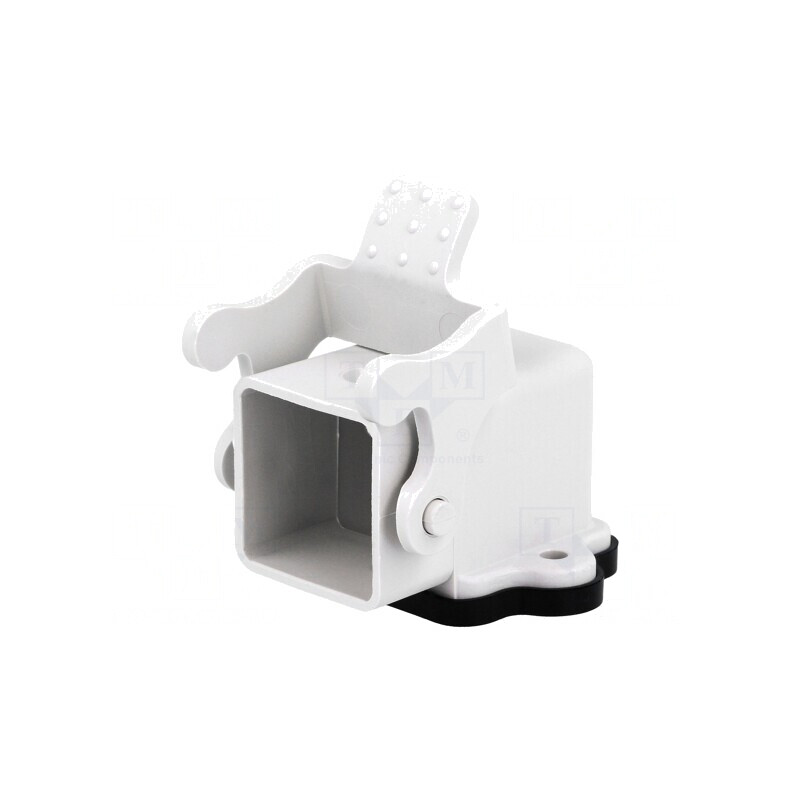 Carcasă pentru conectori HDC 3A cu clichet metalic | Electronic-mag.ro | Componente Electronice