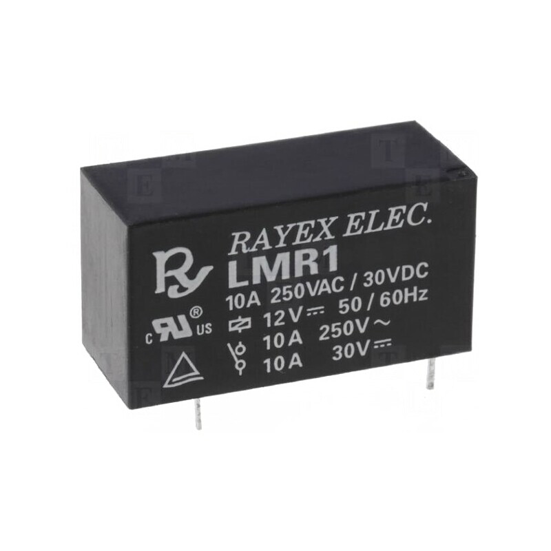 Releu Electromagnetic SPDT 5VDC 12A pentru PCB | Electronic-mag.ro | Componente Electronice