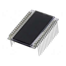 Afișaj LCD 7 Segmente 4 Digiti STN 20÷70°C | Electronic-mag.ro | Componente Electronice