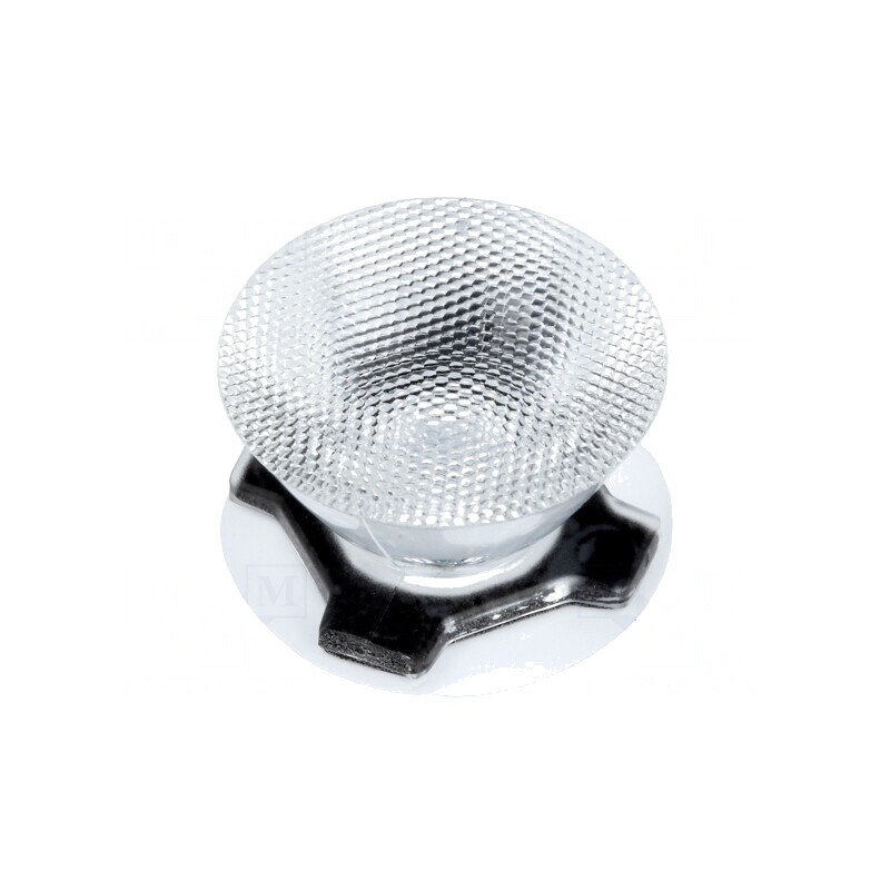 Lentilă LED Rotundă Transparentă 30-34° | Electronic-mag.ro | Componente Electronice