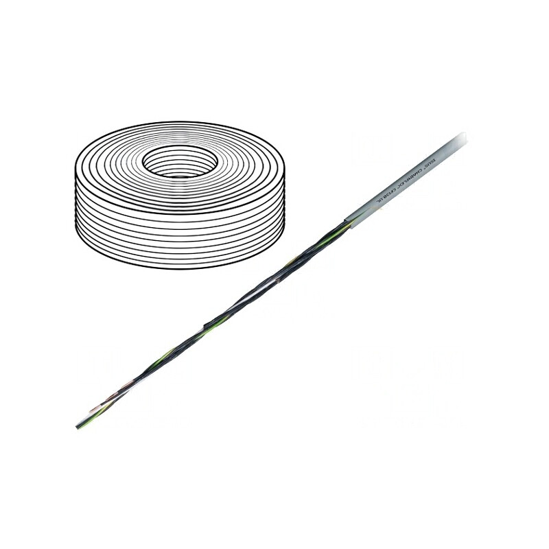 Cablu de Control chainflex CF130.UL 2x1mm2 PVC Gri | Electronic-mag.ro | Componente Electronice