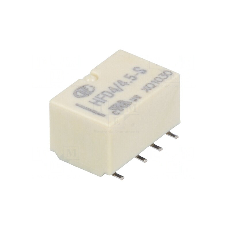 Releu Electromagnetic DPDT 4,5VDC 2A 0,5A/125VAC | Electronic-mag.ro | Componente Electronice