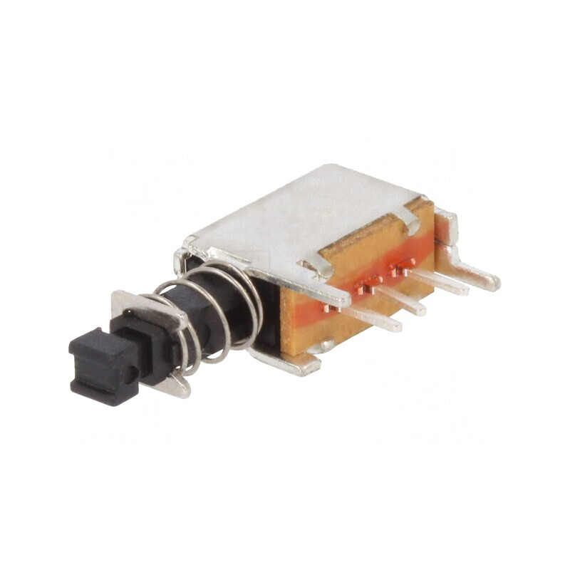 Comutator Apăsare SPDT 0,2A 30VDC ON-ON | Electronic-mag.ro | Componente Electronice