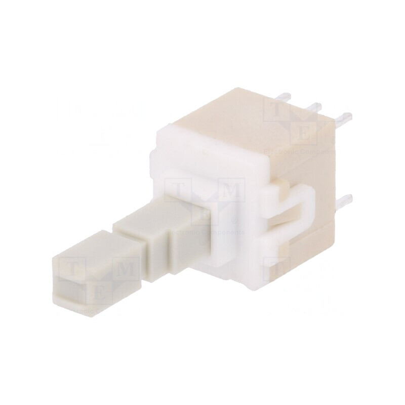 Comutator Tastatură DPDT Alb 0,1A 32VDC | Electronic-mag.ro | Componente Electronice