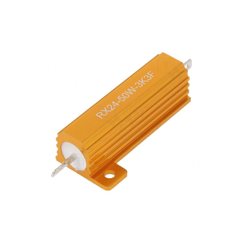 Rezistor Bobinat cu Radiator 3,3kΩ 50W | Electronic-mag.ro | Componente Electronice Rezistor Bobinat cu Radiator 3,3kΩ 50W | Electronic-mag.ro | Componente Electronice