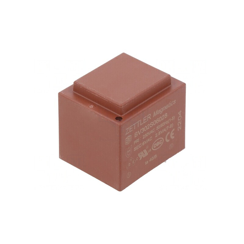 Transformator Încapsulat 2,8VA 230V 6V PCB | Electronic-mag.ro | Componente Electronice Transformator Încapsulat 2,8VA 230V 6V PCB | Electronic-mag.ro | Componente Electronice