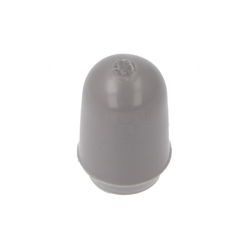Capișon PVC Gri fără Iluminare | Electronic-mag.ro | Componente Electronice