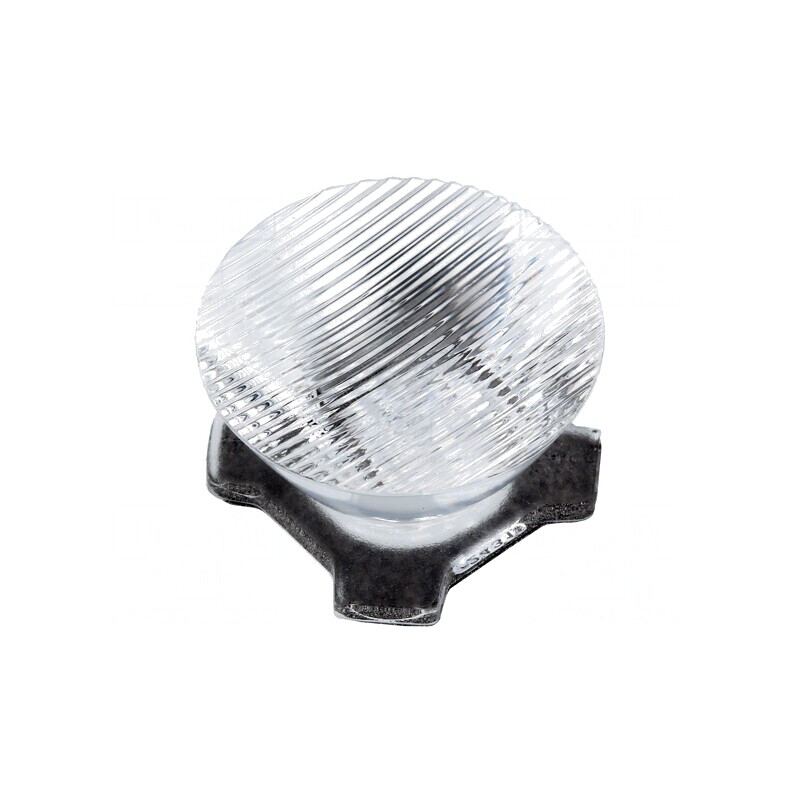 Lentilă LED Transparentă Rotundă 7,5/55° 21,6mm | Electronic-mag.ro | Componente Electronice