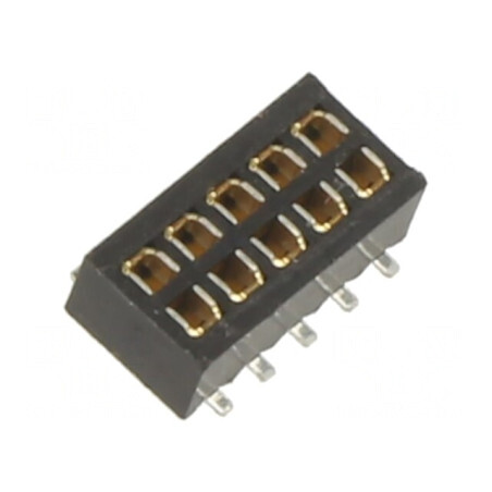 Conector Femelă Vertical SMT 5 poziții DIL | Electronic-mag.ro | Componente Electronice
