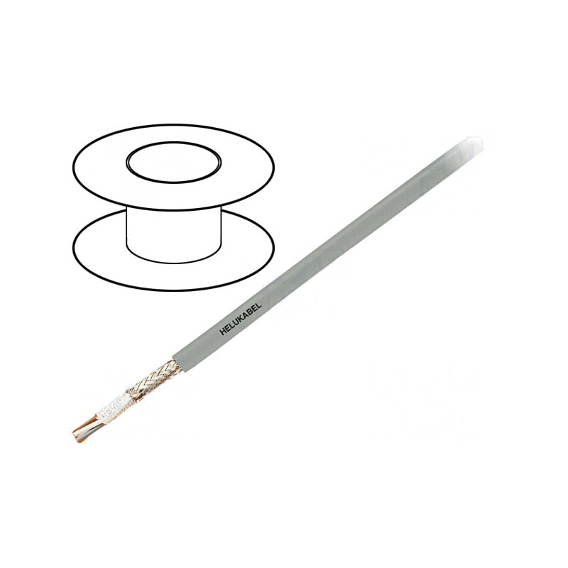 Cablu de Control SUPERTRONIC®-C-PVC 4x0,25mm2 Gri Cu | Electronic-mag.ro | Componente Electronice