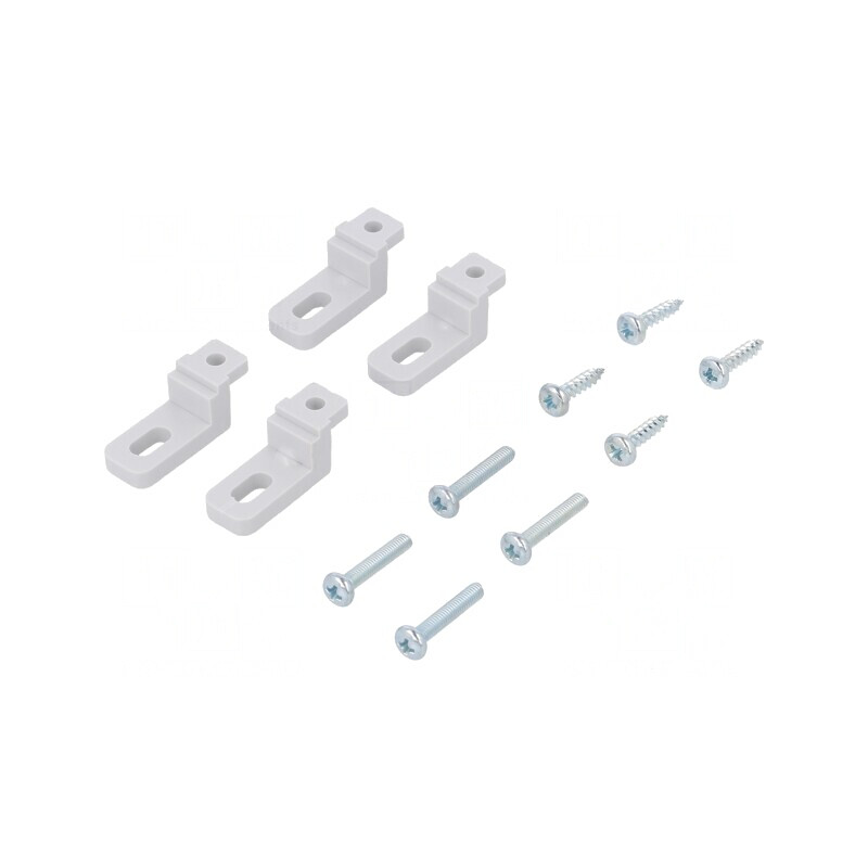 Set 4 Mânere ABS Gri Deschis | Electronic-mag.ro | Componente Electronice