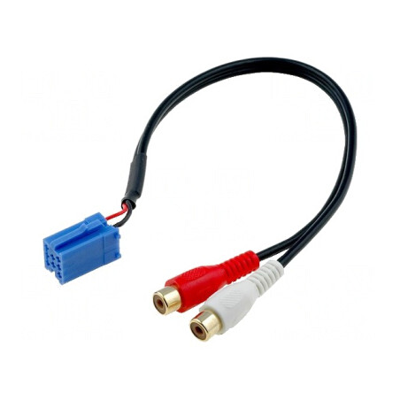 Adaptor Aux RCA pentru Becker Blaupunkt VDO | Electronic-mag.ro | Componente Electronice
