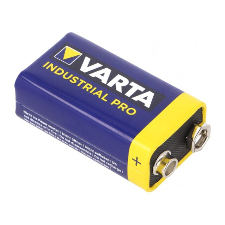 Baterie alcalină 9V Industrial PRO nereîncărcabilă | Electronic-mag.ro | Componente Electronice