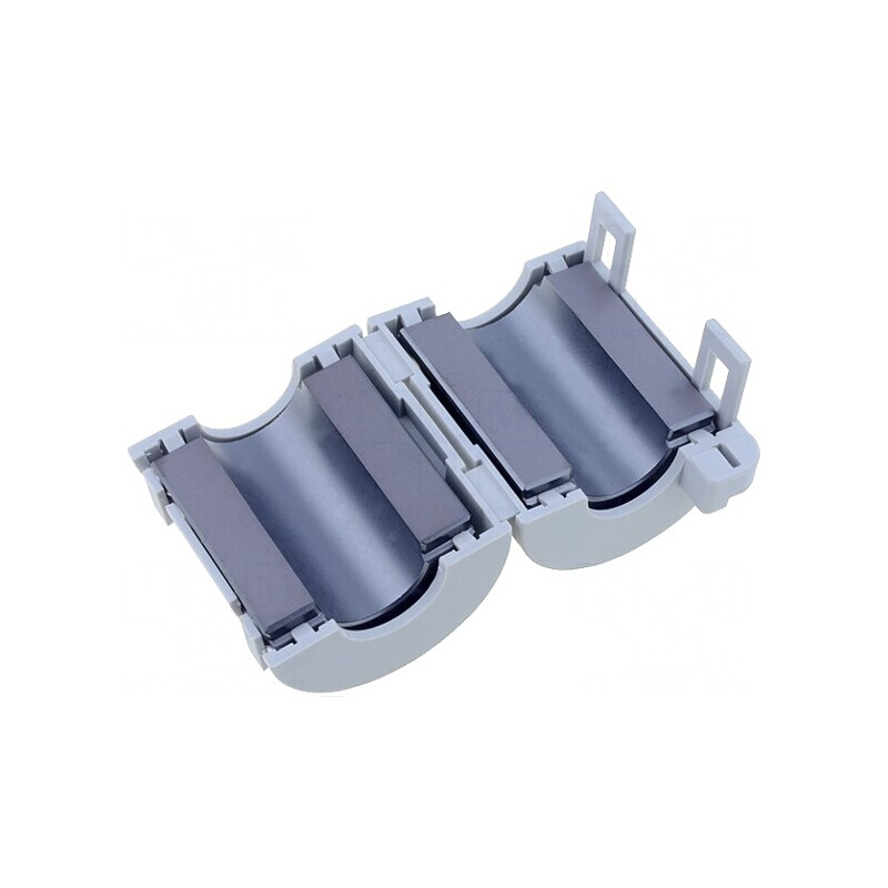 Ferită Cablu Rotund Gri 39mm x 34mm x 13mm | Electronic-mag.ro | Componente Electronice