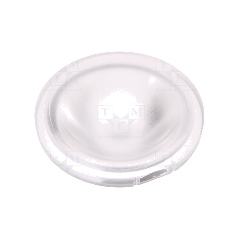 Lentilă LED Rotundă Plexiglass Transparentă 13-20° | Electronic-mag.ro | Componente Electronice