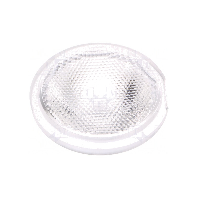 Lentilă LED Rotundă PMMA Transparentă 22-28° | Electronic-mag.ro | Componente Electronice