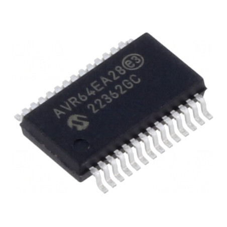 Microcontroler AVR SSOP28 1,8-5,5V 24 I/O | Electronic-mag.ro | Componente Electronice