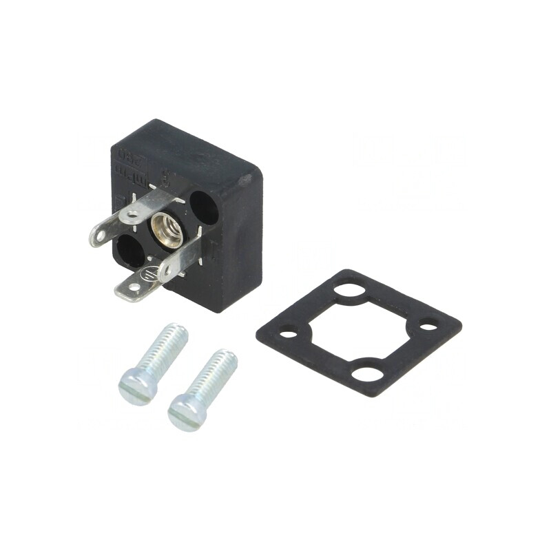 Conector Valvă Soclu Format C 9.4mm Tată 4 PIN 300V | Electronic-mag.ro | Componente Electronice