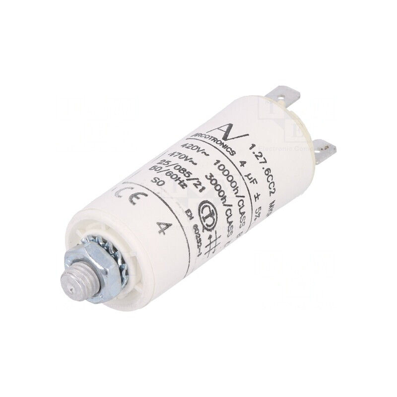 Condensator de funcționare 4uF 420VAC | Electronic-mag.ro | Componente Electronice Condensator de funcționare 4uF 420VAC | Electronic-mag.ro | Componente Electronice