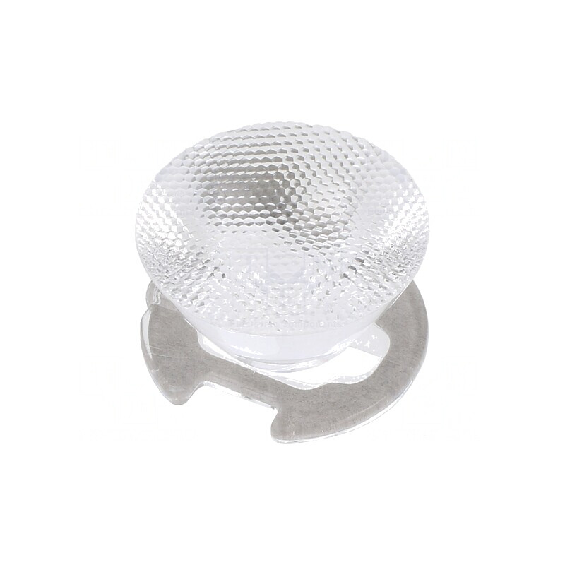 Lentilă LED Rotundă Transparentă PMMA 15-18° | Electronic-mag.ro | Componente Electronice