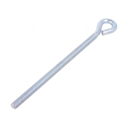 Cârlig inelar oțel zincat 225mm | Electronic-mag.ro | Componente Electronice