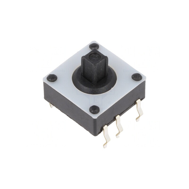 Microîntrerupător TACT 0,02A 15VDC PCB THT 2,6N | Electronic-mag.ro | Componente Electronice