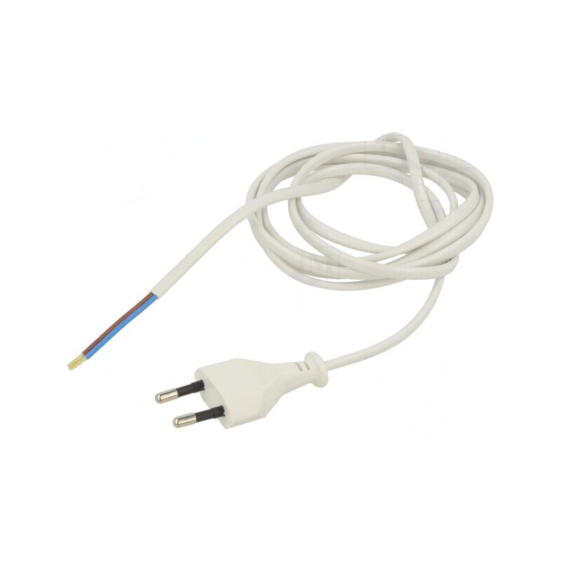 Cablu Electric Alb 2x0,75mm2 1,9m 2,5A | Electronic-mag.ro | Componente Electronice Cablu Electric Alb 2x0,75mm2 1,9m 2,5A | Electronic-mag.ro | Componente Electronice