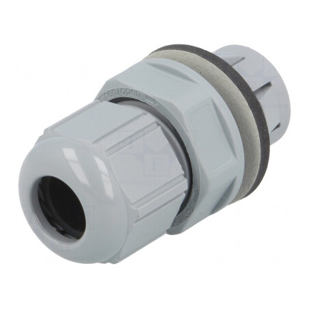 Garnitură etanșare IP68 poliamidă gri închis | Electronic-mag.ro | Componente Electronice