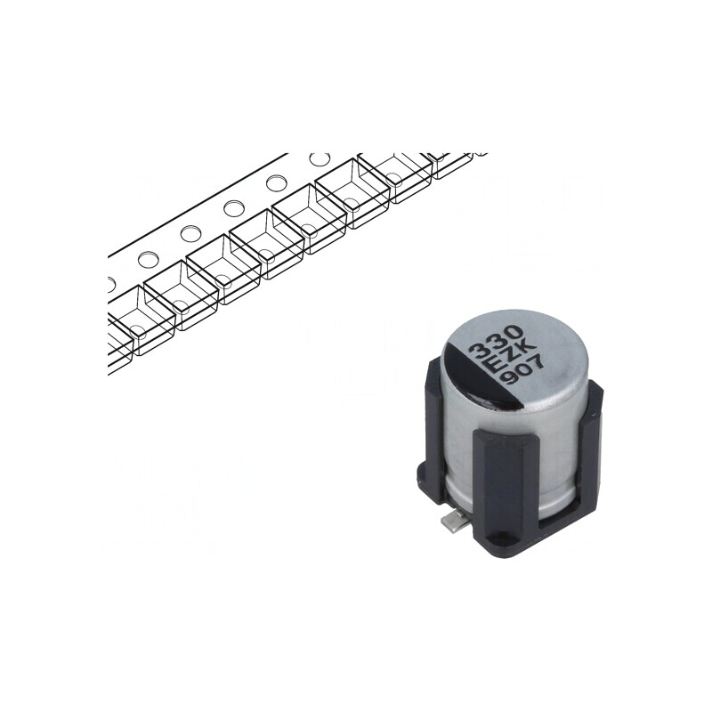 Condensator Hibrid 330uF 25VDC SMD ±20% | Electronic-mag.ro | Componente Electronice Condensator Hibrid 330uF 25VDC SMD ±20% | Electronic-mag.ro | Componente Electronice