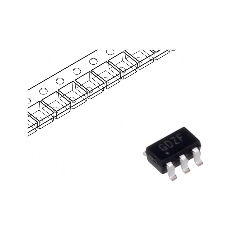 Receptor RS422/RS485 20Mbps 3-5,5V SOT23-6 | Electronic-mag.ro | Componente Electronice