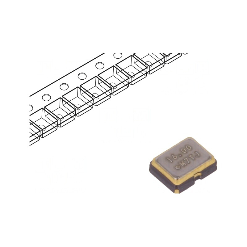 Generator de cuarț 16MHz SMD 3,3V | Electronic-mag.ro | Componente Electronice Generator de cuarț 16MHz SMD 3,3V | Electronic-mag.ro | Componente Electronice
