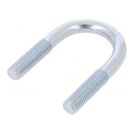 Bridă U oțel zinc 34mm pentru fixare țevi | Electronic-mag.ro | Componente Electronice