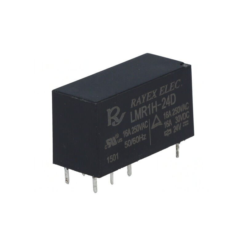 Releu Electromagnetic SPDT 24VDC 16A PCB | Electronic-mag.ro | Componente Electronice