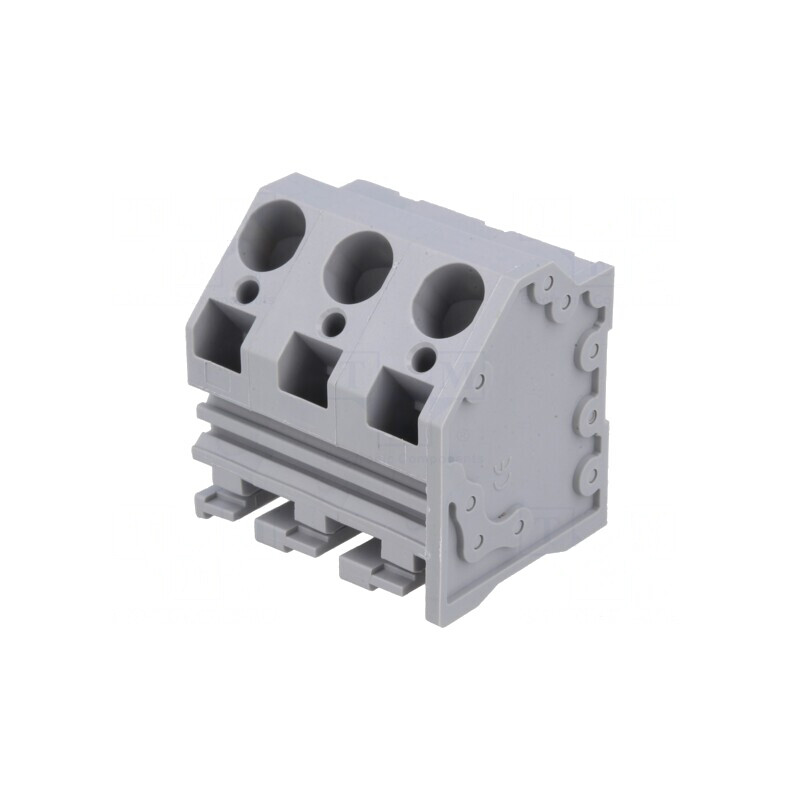 Regletă de conexiuni PCB 10mm 3 piste unghi | Electronic-mag.ro | Componente Electronice