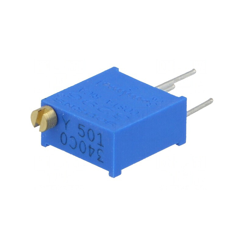 Potentiometru Multitura 500Ω 500mW THT ±10% | Electronic-mag.ro | Componente Electronice