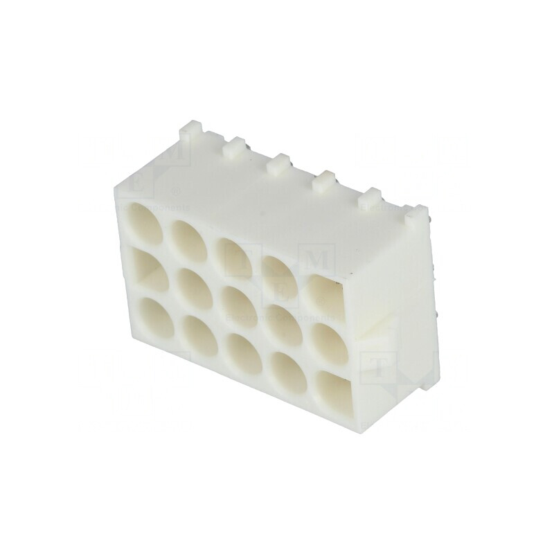 Soclu cablu-placă tată Universal MATE-N-LOK 6,35mm 15 PIN | Electronic-mag.ro | Componente Electronice