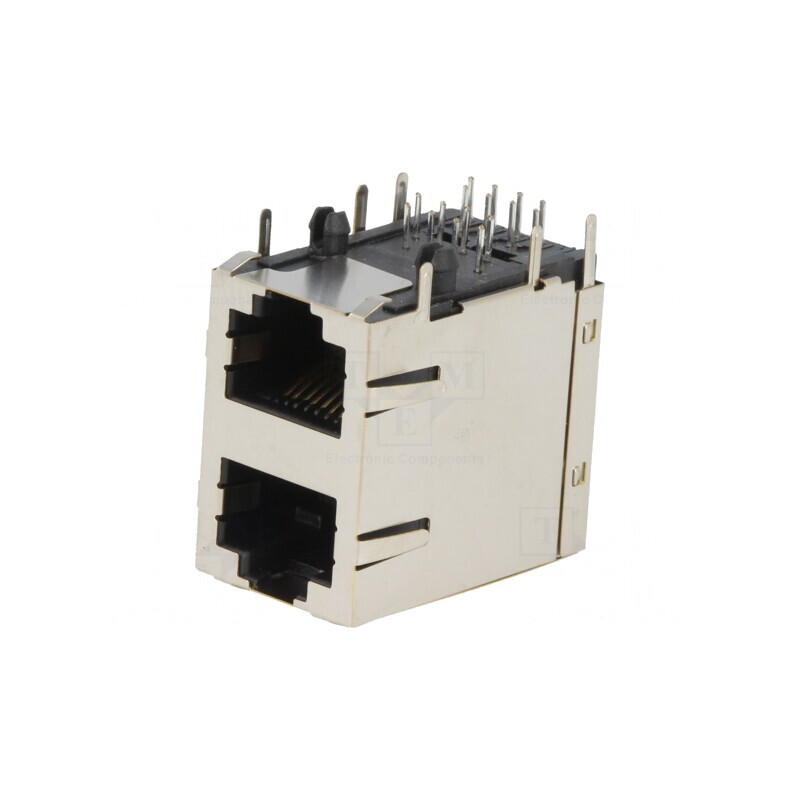 Soclu RJ45 8P8C Cat5 Ecranat | Electronic-mag.ro | Componente Electronice