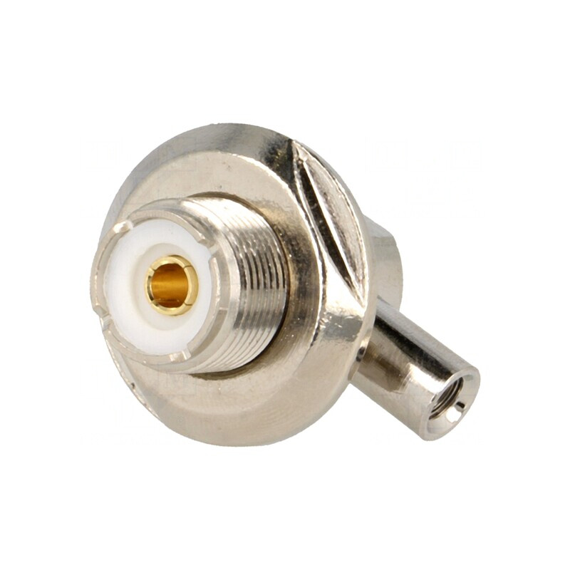 Soclu UHF Mufă Mamă 90° RG59 | Electronic-mag.ro | Componente Electronice Soclu UHF Mufă Mamă 90° RG59 | Electronic-mag.ro | Componente Electronice