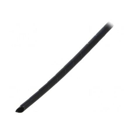Înfășurare Spirală Neagră 6mm 10m | Electronic-mag.ro | Componente Electronice