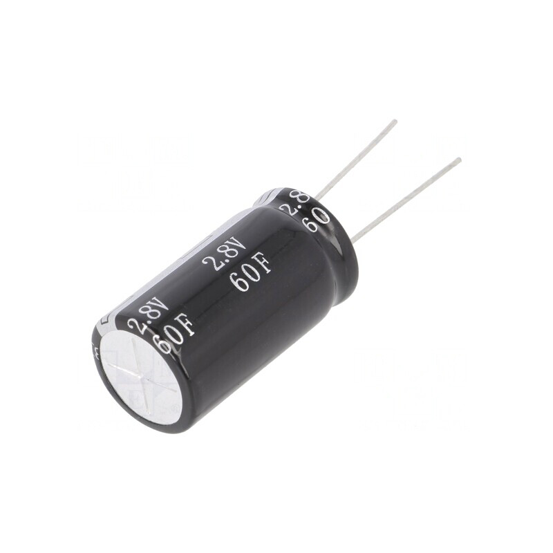 Supercondensator THT 60F 2.8V 18x34mm | Electronic-mag.ro | Componente Electronice