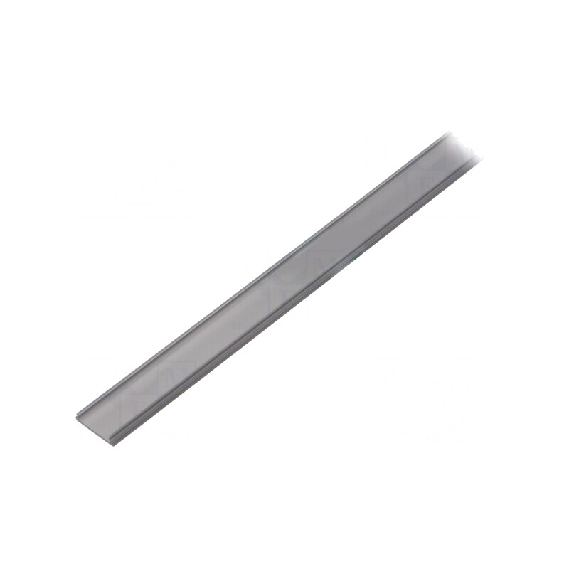 Apărătoare Neagră Profile LED 1m Ecran F Cu Împingere | Electronic-mag.ro | Componente Electronice
