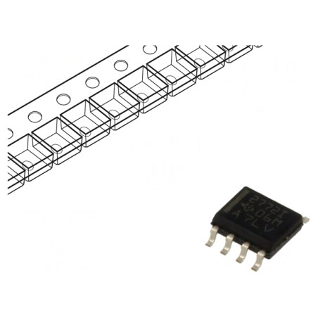 Amplificator Operațional 5,1MHz 2 Canale SO8 2,5-6V | Electronic-mag.ro | Componente Electronice