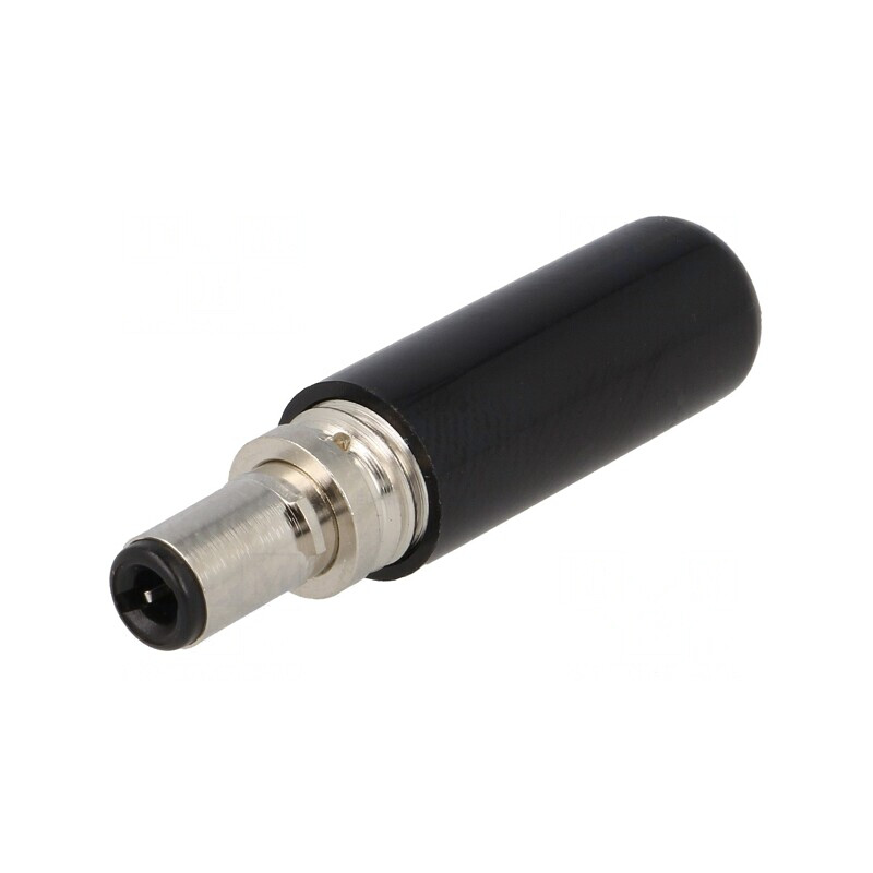 Mufă Alimentare DC Mamă 5.5x2.5mm Blocare Cablu Lipire | Electronic-mag.ro | Componente Electronice
