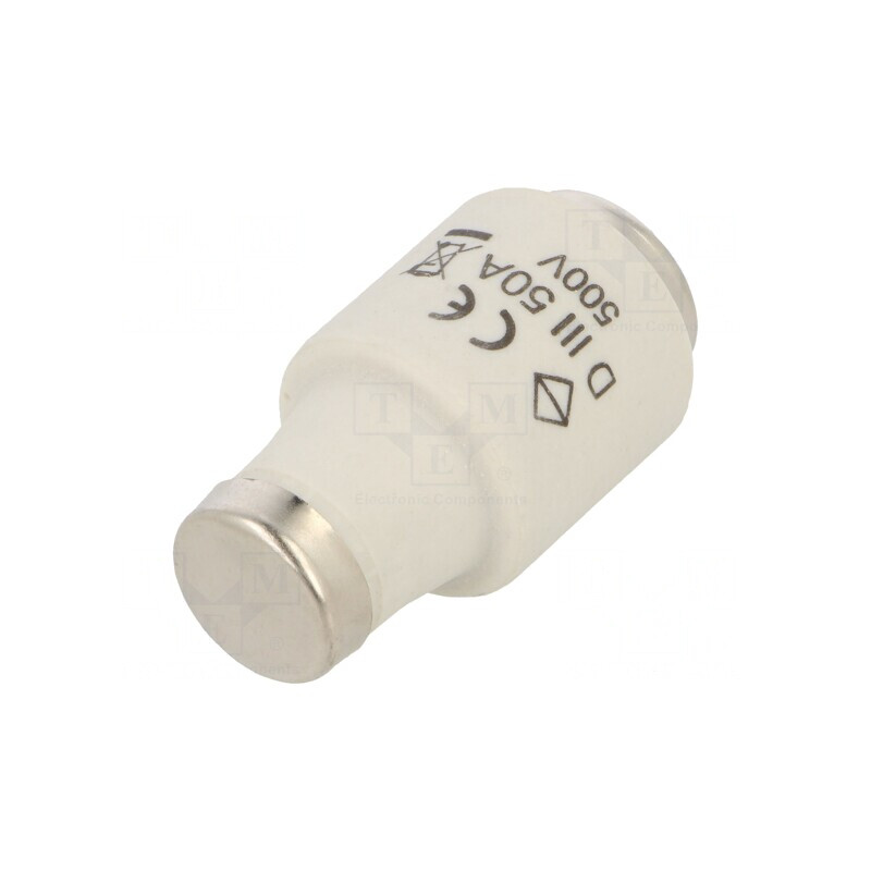 Siguranță rapidă 50A 500VAC DIII | Electronic-mag.ro | Componente Electronice Siguranță rapidă 50A 500VAC DIII | Electronic-mag.ro | Componente Electronice