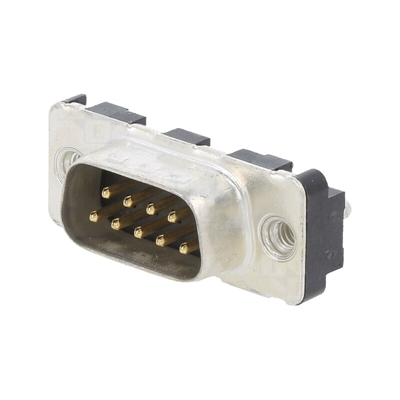 Conector D-Sub 9 PIN Soclu Tată Montare Panou 5A | Electronic-mag.ro | Componente Electronice