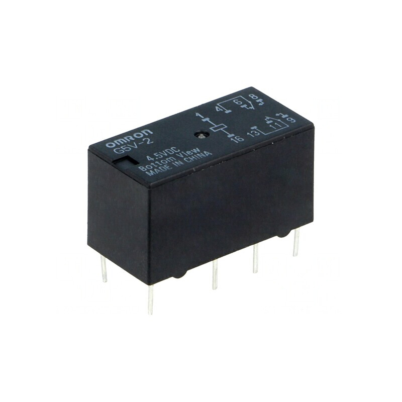 Releu Electromagnetic DPDT 4,5VDC 2A | Electronic-mag.ro | Componente Electronice