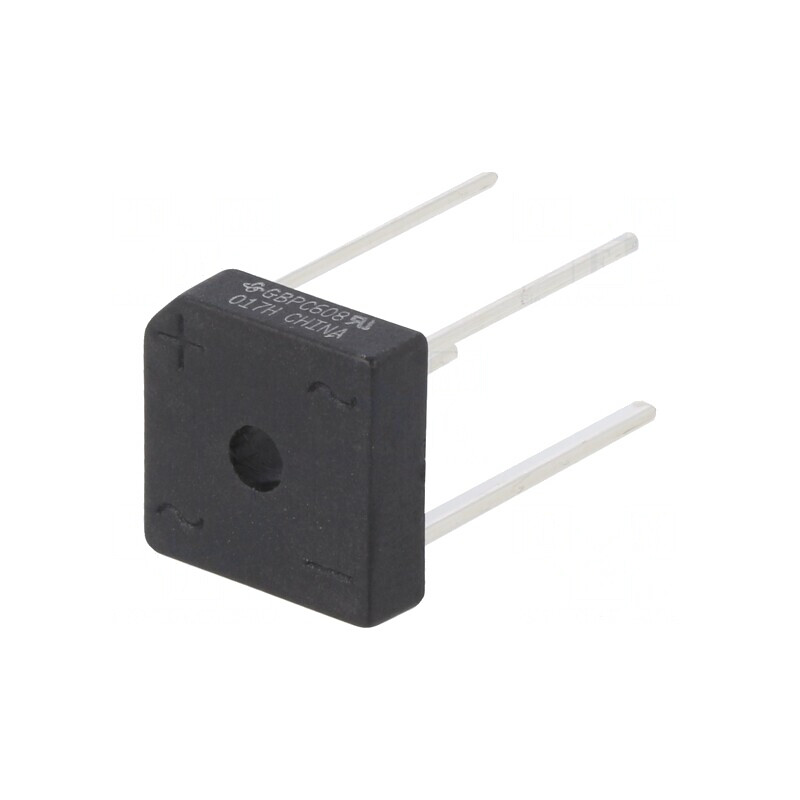 Punte Redresoare Monofazat 800V 6A | Electronic-mag.ro | Componente Electronice