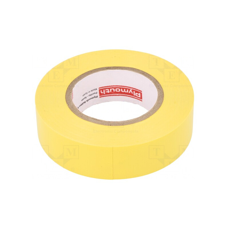Bandă Electroizolantă Galbenă 19mm x 20m | Electronic-mag.ro | Componente Electronice