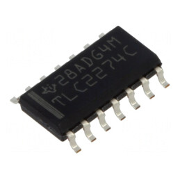 Amplificator Operațional 2,2MHz 4 Canale SO14 Rola Bandă | Electronic-mag.ro | Componente Electronice